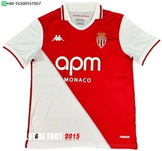 Maillot De Foot Thailande Domicile Maillot AS Monaco 24/25
