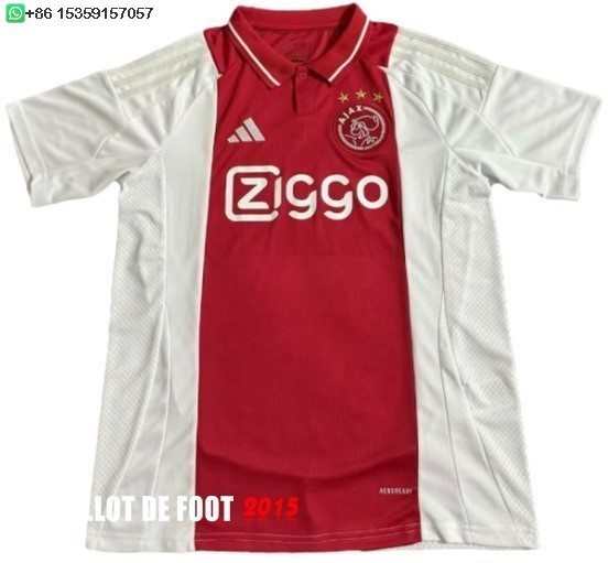 Maillot De Foot Thailande Domicile Maillot Ajax 24/25