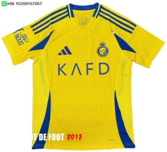Maillot De Foot Thailande Domicile Maillot Al Nassr 24/25