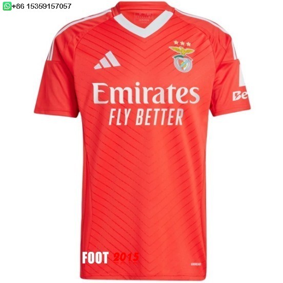 Maillot De Foot Thailande Domicile Maillot Benfica 24/25