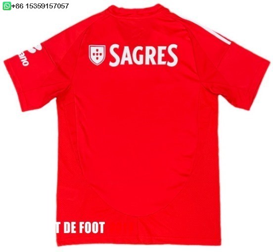 Maillot De Foot Thailande Domicile Maillot Benfica 24/25