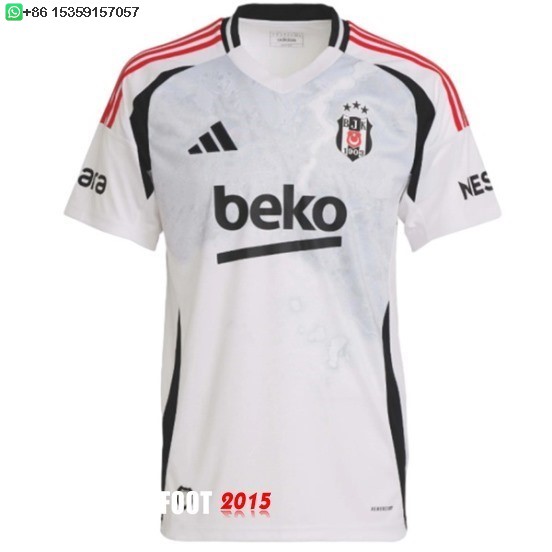 Maillot De Foot Thailande Domicile Maillot Besiktas 24/25