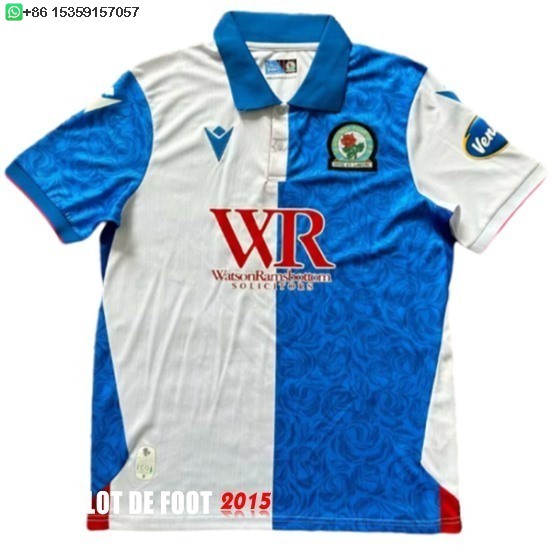 Maillot De Foot Thailande Domicile Maillot Blackburn Rovers 24/25