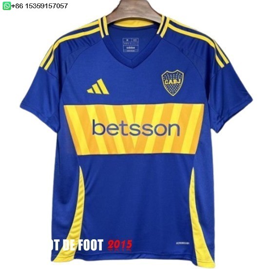 Maillot De Foot Thailande Domicile Maillot Boca Juniors 24/25