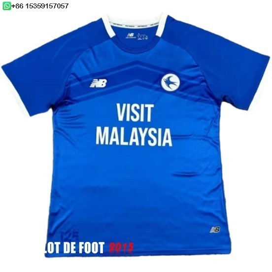 Maillot De Foot Thailande Domicile Maillot Cardiff City 24/25