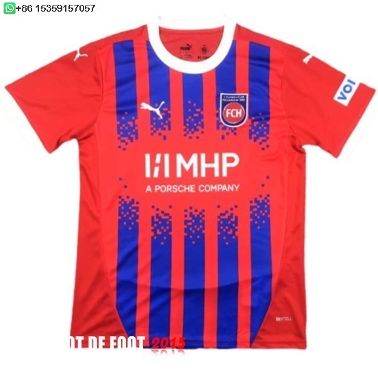 Maillot De Foot Thailande Domicile Maillot Heidenheim 24/25
