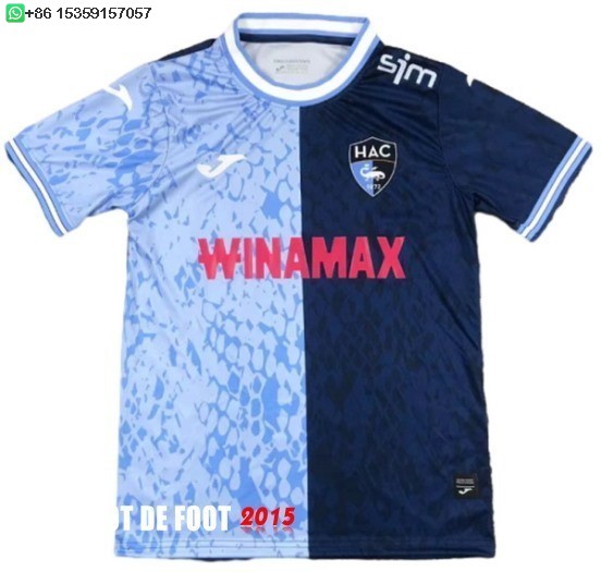 Maillot De Foot Thailande Domicile Maillot Le Havre 24/25