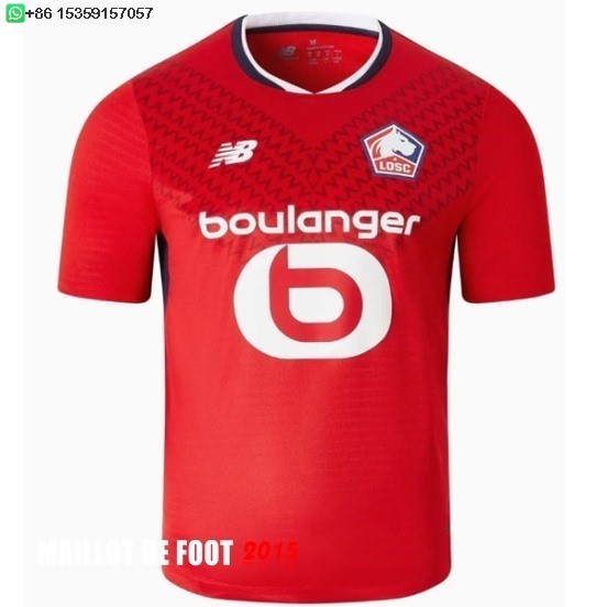 Maillot De Foot Thailande Domicile Maillot Lille 24/25