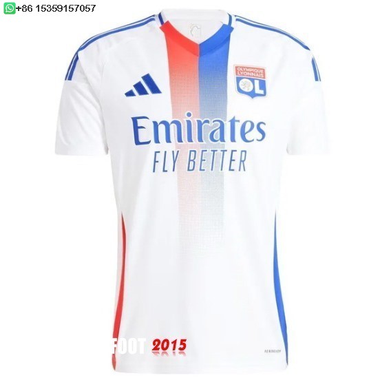 Maillot De Foot Thailande Domicile Maillot Lyonnais 24/25
