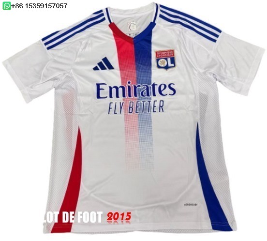 Maillot De Foot Thailande Domicile Maillot Lyonnais 24/25