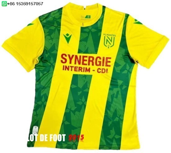 Maillot De Foot Thailande Domicile Maillot Nantes 24/25