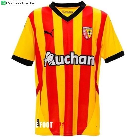 Maillot De Foot Thailande Domicile Maillot RC Lens 24/25