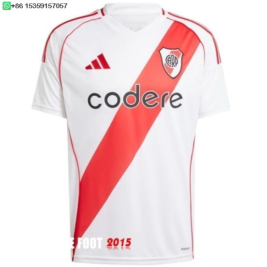 Maillot De Foot Thailande Domicile Maillot River Plate 24/25