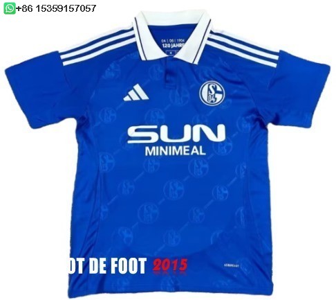 Maillot De Foot Thailande Domicile Maillot Schalke 04 24/25