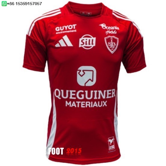 Maillot De Foot Thailande Domicile Maillot Stade Brestois 24/25