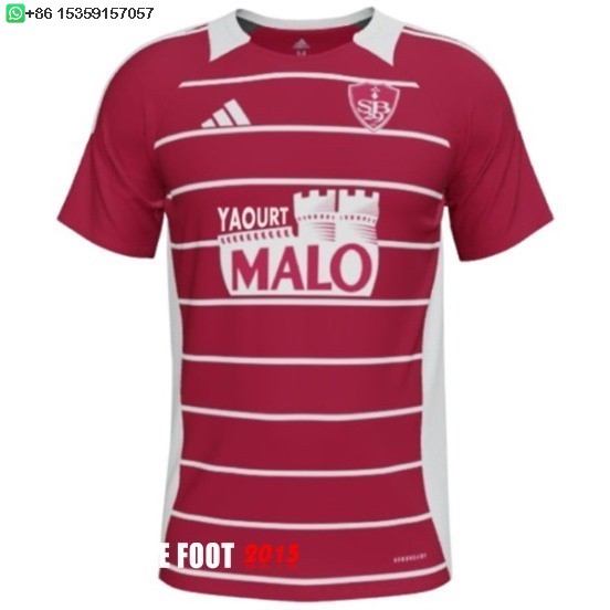 Maillot De Foot Thailande Domicile Maillot Stade Brestois 24/25 I