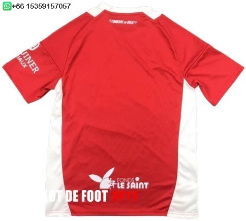 Maillot De Foot Thailande Domicile Maillot Stade Brestois 24/25 I
