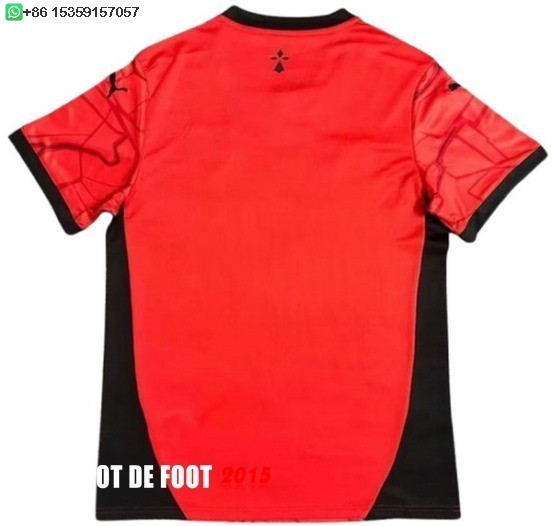 Maillot De Foot Thailande Domicile Maillot Stade Rennais 24/25