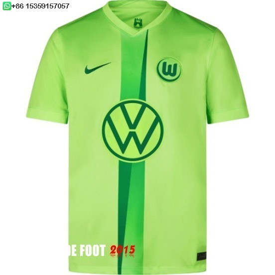 Maillot De Foot Thailande Domicile Maillot Wolfsburgo 24/25