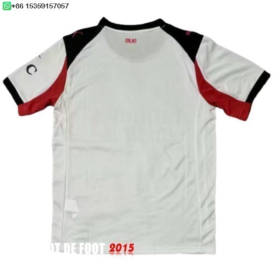 Maillot De Foot Thailande Exterieur Concept Maillot AC Milan 25/26