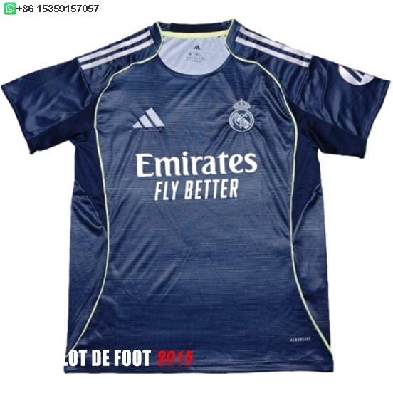 Maillot De Foot Thailande Exterieur Concept Maillot Real Madrid 25/26