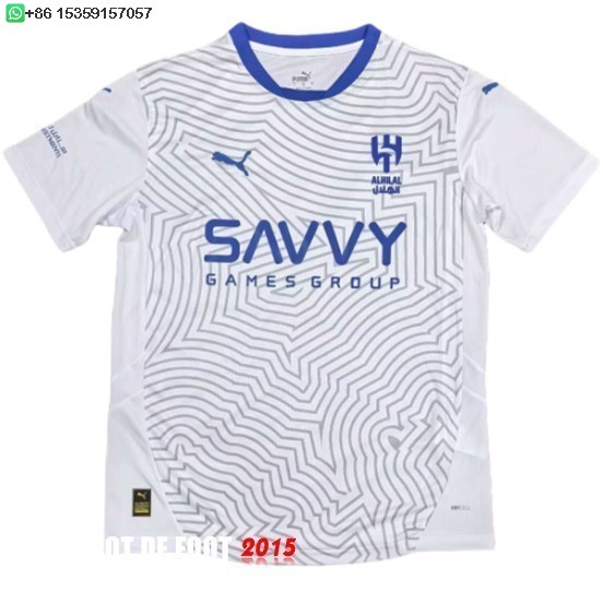 Maillot De Foot Thailande Exterieur Maillot Al Hilal Saudi FC 24/25