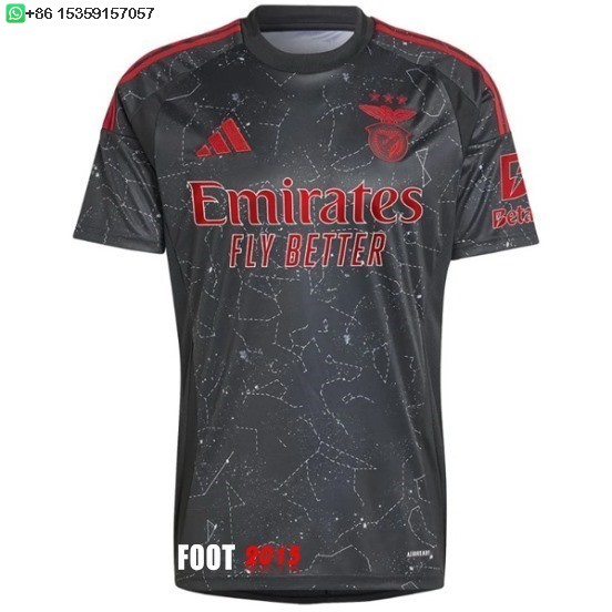 Maillot De Foot Thailande Exterieur Maillot Benfica 24/25