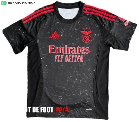 Maillot De Foot Thailande Exterieur Maillot Benfica 24/25