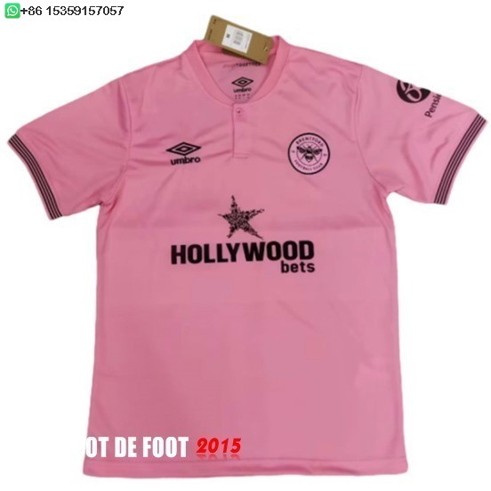 Maillot De Foot Thailande Exterieur Maillot Brentford 2023 2024