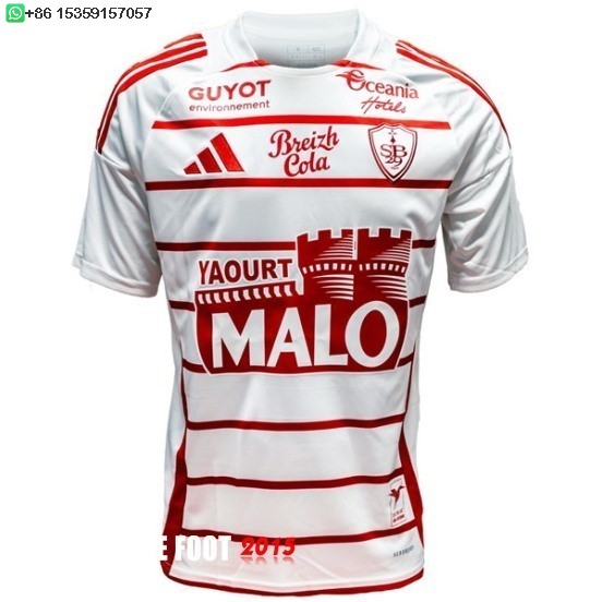 Maillot De Foot Thailande Exterieur Maillot Stade Brestois 24/25
