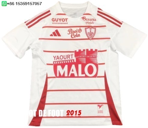 Maillot De Foot Thailande Exterieur Maillot Stade Brestois 24/25