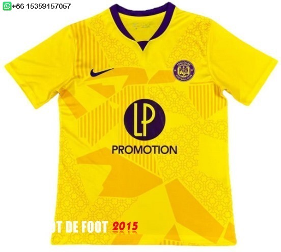 Maillot De Foot Thailande Exterieur Maillot Toulouse 24/25