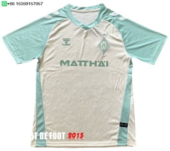 Maillot De Foot Thailande Exterieur Maillot Werder Bremen 24/25