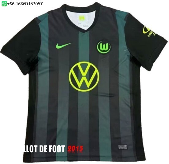Maillot De Foot Thailande Exterieur Maillot Wolfsburgo 24/25