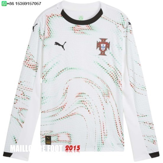 Maillot De Foot Thailande Exterieur Manches Longues Portugal 2025