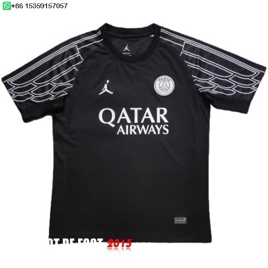 Maillot De Foot Thailande Gardien Maillot Paris Saint Germain 24/25 Noir