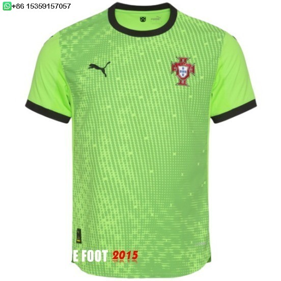 Maillot De Foot Thailande Gardien Maillot Portugal 2025 Vert