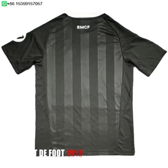 Maillot De Foot Thailande Gardien Maillot Real Madrid 25/26 Noir