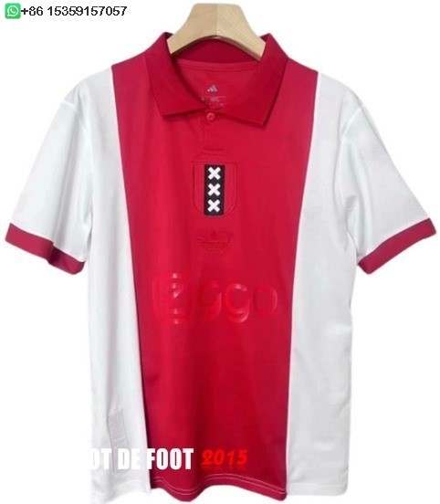 Maillot De Foot Thailande Spécial Maillot Ajax 25/26 Rouge Blanc