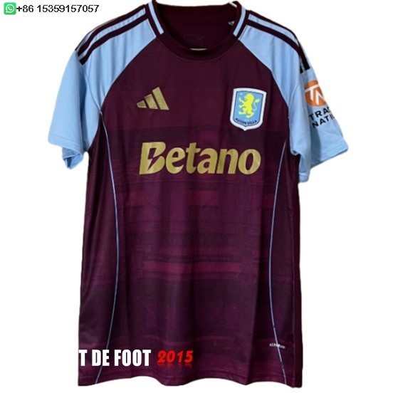 Maillot De Foot Thailande Spécial Maillot Aston Villa 25/26 Rouge