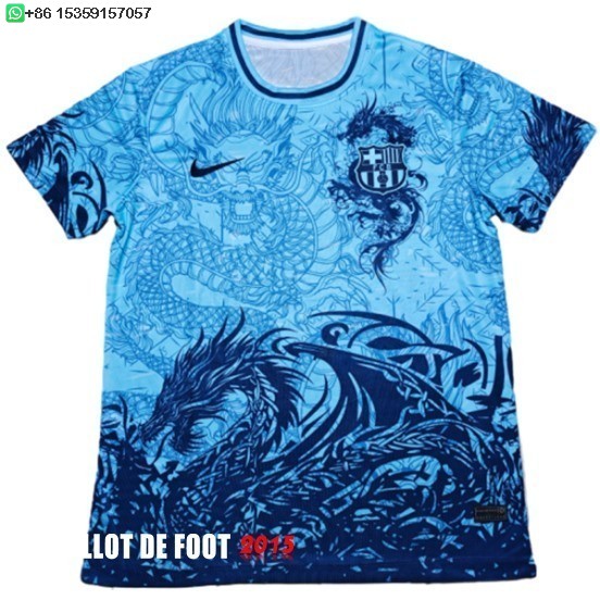 Maillot De Foot Thailande Spécial Maillot Barcelona 25/26 Bleu