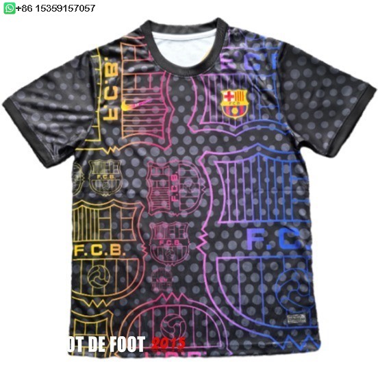 Maillot De Foot Thailande Spécial Maillot Barcelona 25/26 Noir