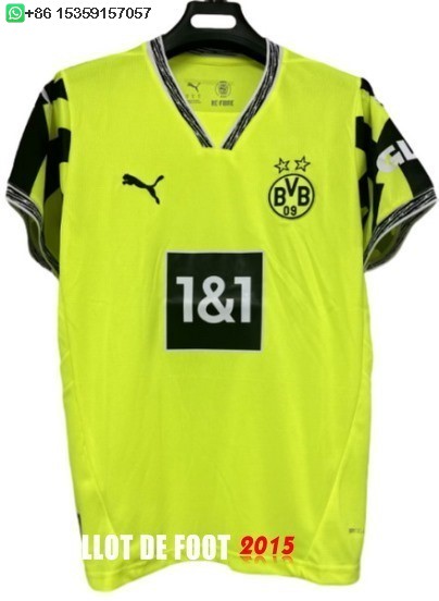 Maillot De Foot Thailande Spécial Maillot Borussia Dortmund 25/26 Jaune