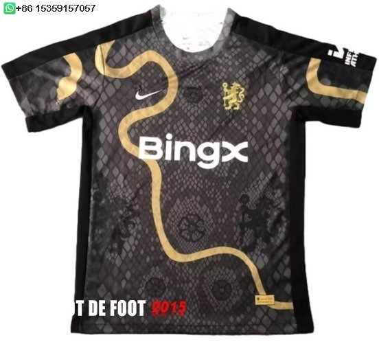 Maillot De Foot Thailande Spécial Maillot Chelsea 25/26 Noir