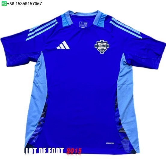 Maillot De Foot Thailande Spécial Maillot Como 1907 24/25 Bleu