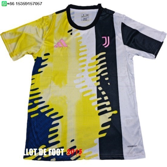 Maillot De Foot Thailande Spécial Maillot Juventus 25/26 Jaune