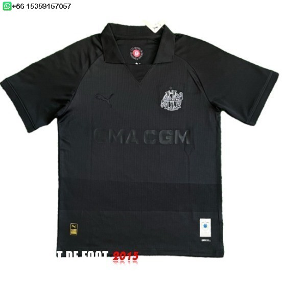 Maillot De Foot Thailande Spécial Maillot Marseille 24/25 Noir