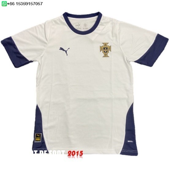 Maillot De Foot Thailande Spécial Maillot Portugal 2025 Blanc Bleu
