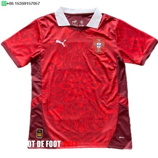 Maillot De Foot Thailande Spécial Maillot Portugal 2025 Rouge