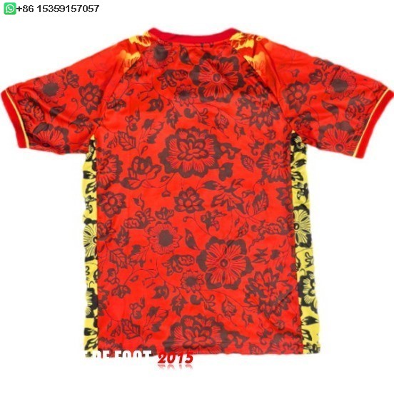 Maillot De Foot Thailande Spécial Maillot Portugal 2025 Rouge Jaune
